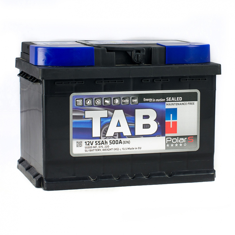 Аккумулятор Tab Polar (55 A/h), 500A R+
