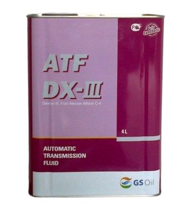Трансмиссионное масло Kixx ATF Dexron III, 4л