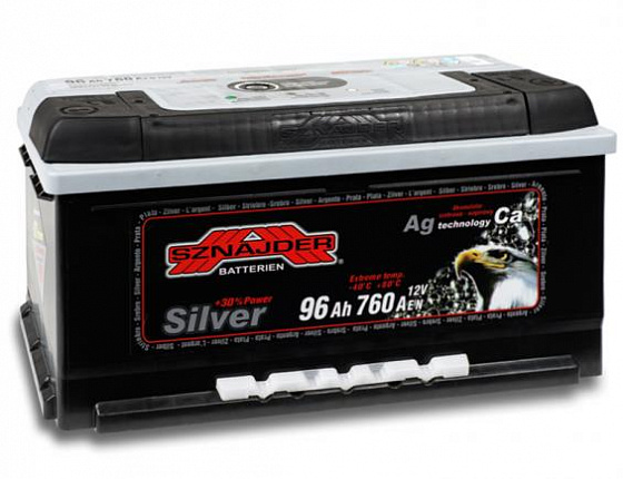 Аккумулятор Sznajder Silver (96 A/h), 760A R+