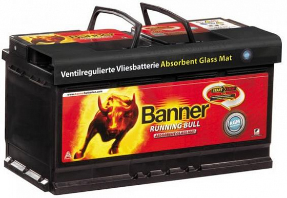 Аккумулятор Banner Running Bull AGM 60501 (105 A/h), 950А R+