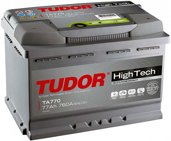 Аккумулятор Tudor High Tech TA602 (60 А/ч), 600A R+