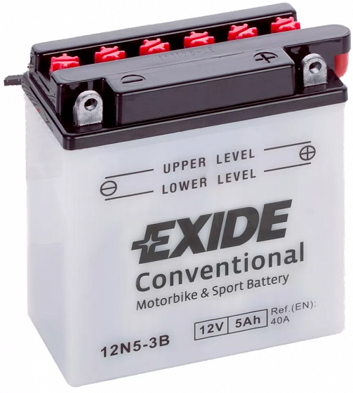 Аккумулятор Exide 12N5,5A-3B (5,5 A/h), 40A R+