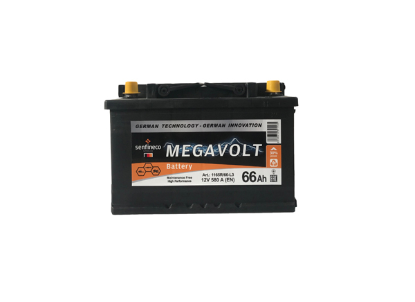 Аккумулятор Senfineco Megavolt 12V R+ (66 А/h)