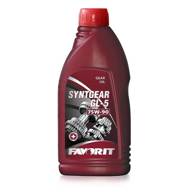 Масло трансмиссионное Favorit Syntgear API GL-5 75W-90 1л